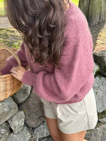 IDAIC CARDIGAN - DUSTY ROSE