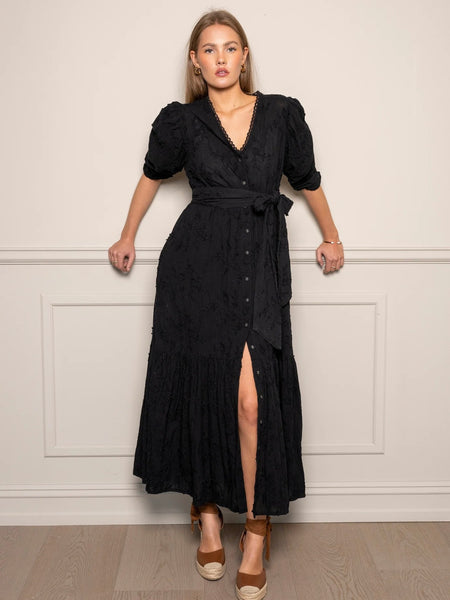 Sylvie Dress Matte Black