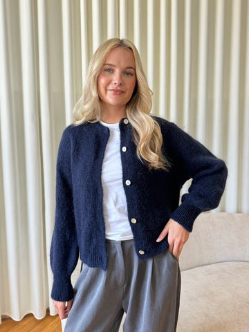IDAIC CARDIGAN - NAVY
