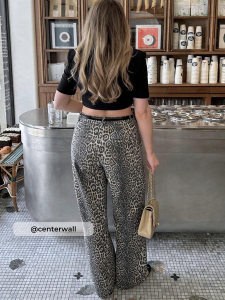 BeccaIC Pants - Leo Print