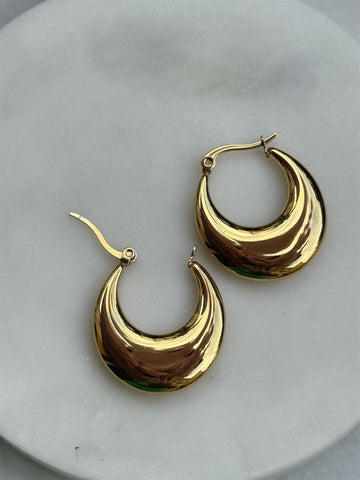 Flat Hunky hoop, GOLD