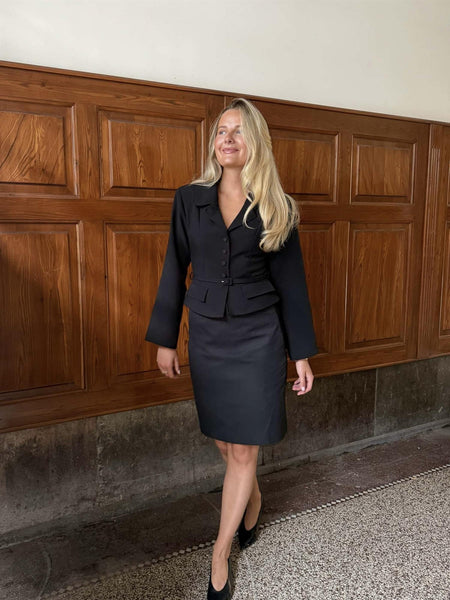 ANNIEIC BLAZER - BLACK