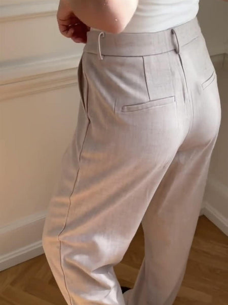 CelinaIC Pants - Beige