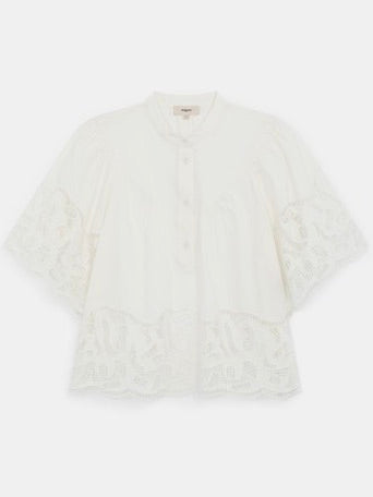 LINDA BLUSE, BOISE DE ROSE