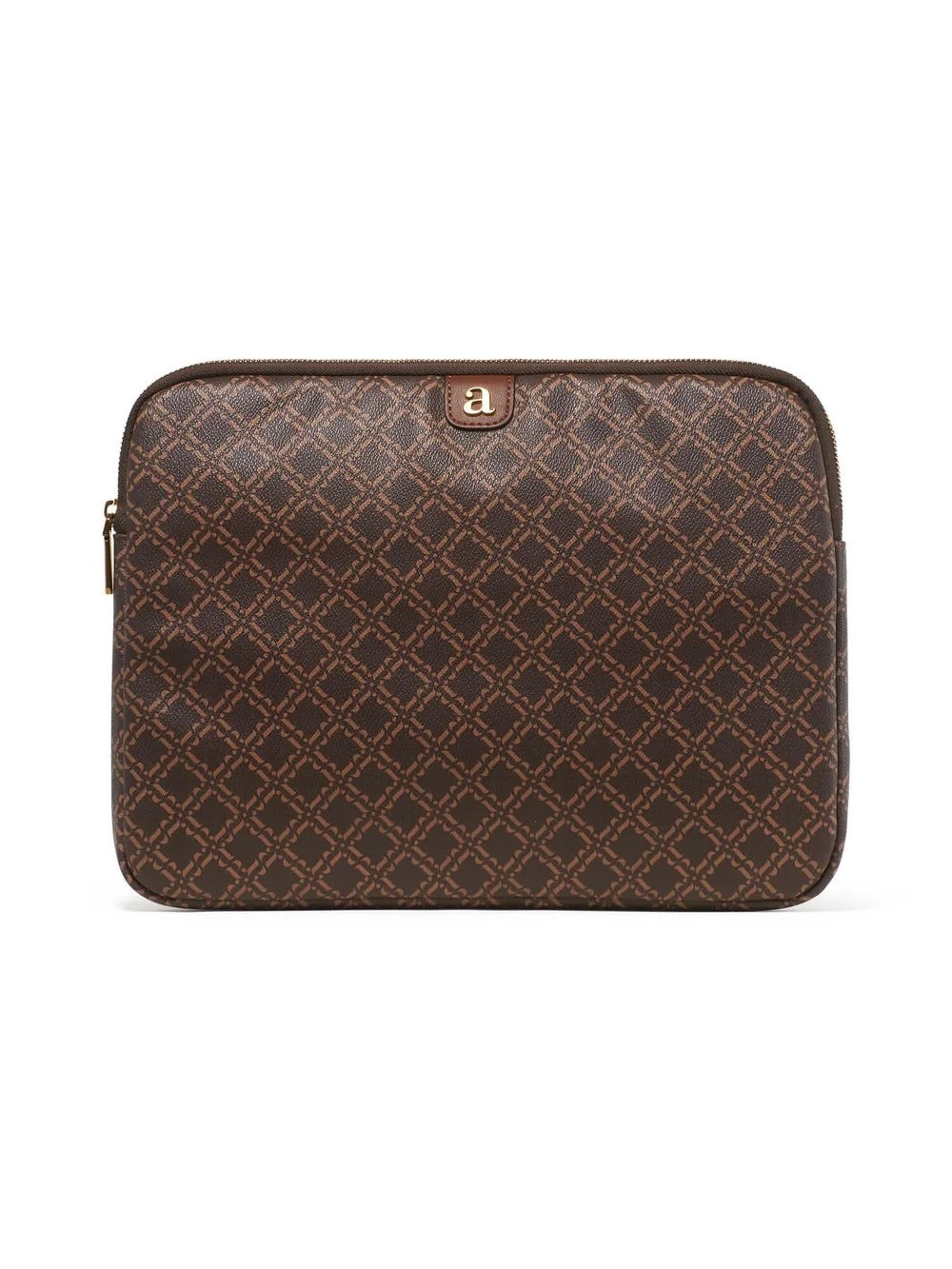 ULTIMATE MONOGRAM COMPUTER CASE,  BROWN