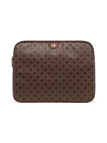 ULTIMATE MONOGRAM COMPUTER CASE,  BROWN