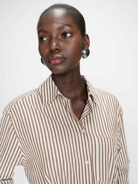 Visery Shirt dress, MOCHA