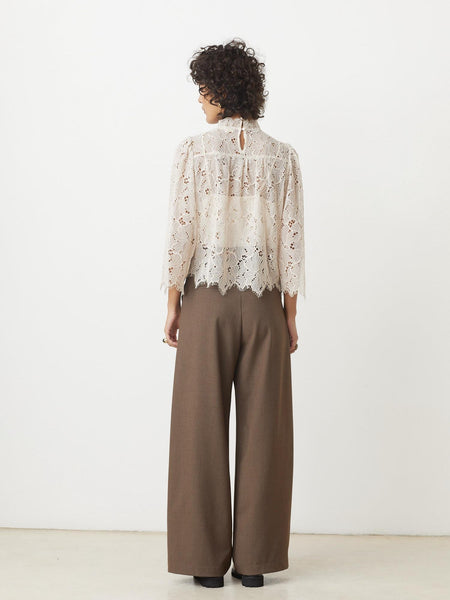 LUCIA BLOUSE, CREME