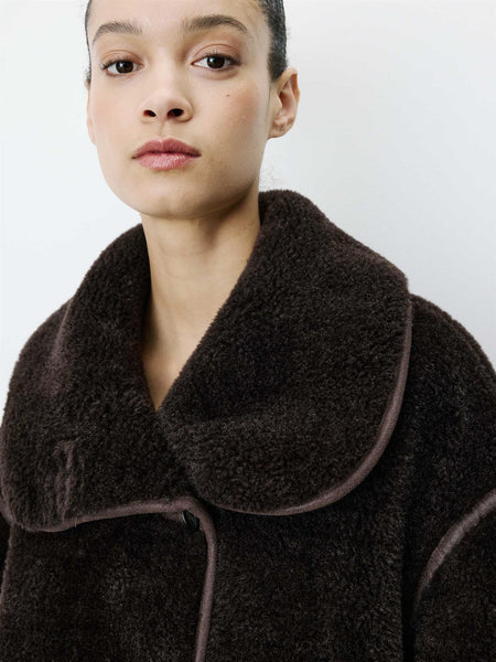 AMELIO fake fur jacket
