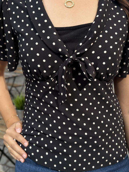 POLKIA DOT Liora BLUSE