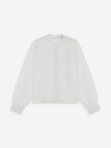 ABIGAIL bluse, IVORY