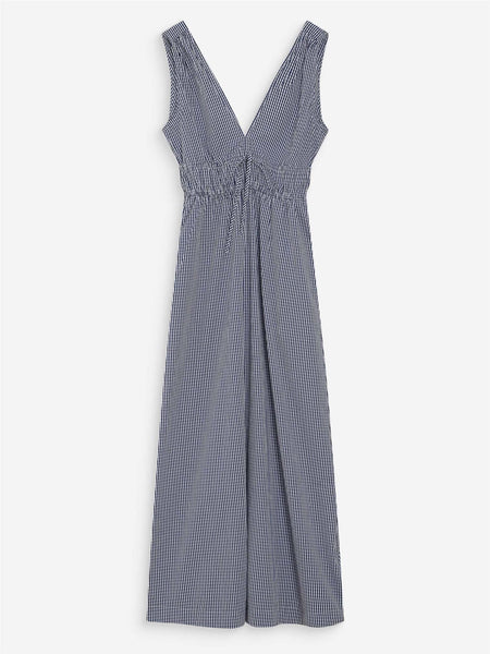 VELMIRA LANG KJOLE, NAVY