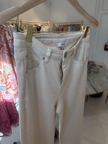 ROY JEANS bukse med rette ben, BLANC CASSE