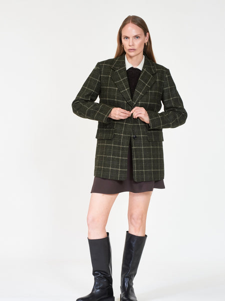 SAWYER Tweed Blaze, FORREST GREEN