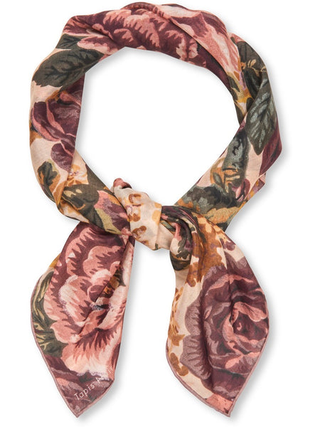Light Small Gracie Scarf, BEIGE