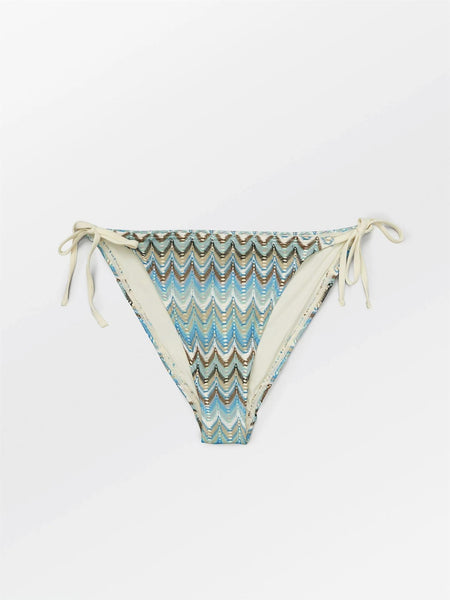 Amber Bikini Top, Blithe Blue