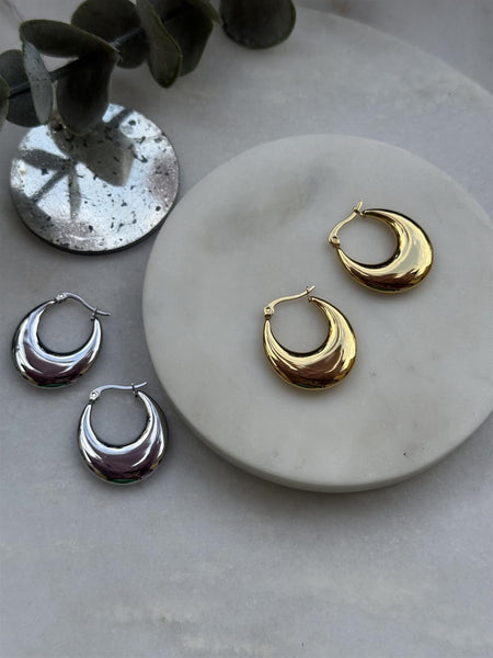 Flat Hunky hoop, GOLD