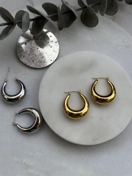 Chunky Hunky hoop, SILVER