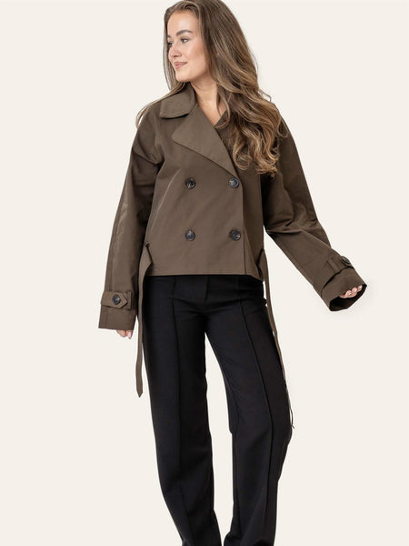 AlmaIC Trenchcoat - Dark Brown