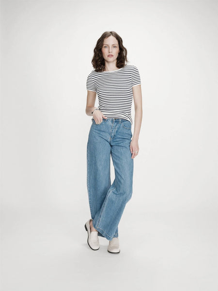 VENDREDI STRIPETE  T-SHIRT, NAVY