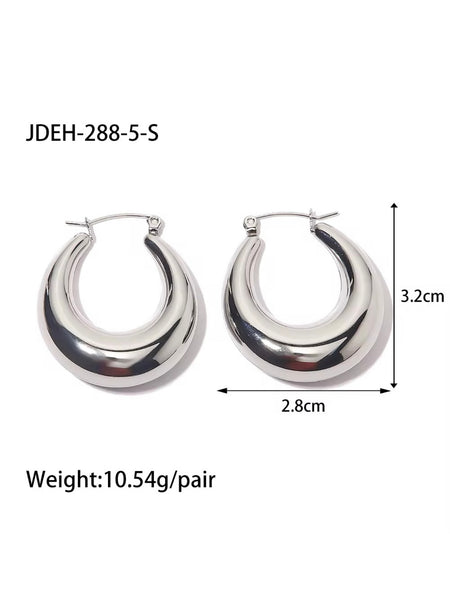 Chunky Hunky hoop, SILVER