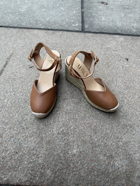 GAIMO MEDES PHAROS WEDGES, PRALINE BROWN