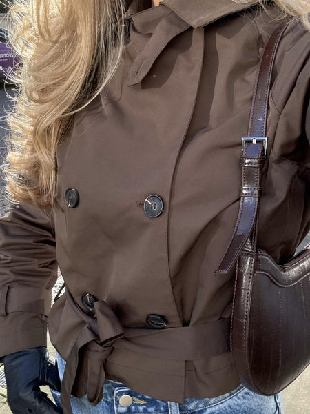 AlmaIC Trenchcoat - Dark Brown