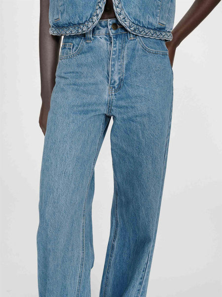JADEN WIDE LEG JEANS, LIGHT BLUE