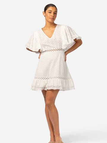 LUCIA DRESS WHITE