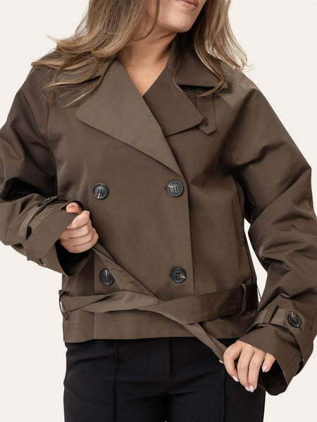 AlmaIC Trenchcoat - Dark Brown