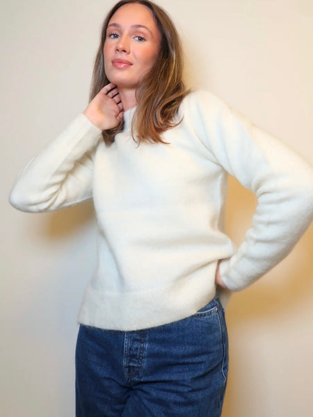 Bella Mohair Sweater Cream