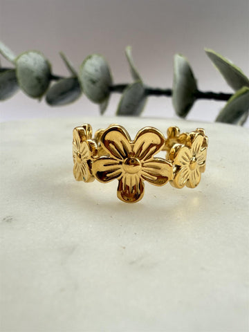Daisy ring , GOLD