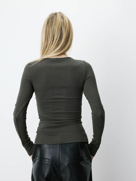 AZUL top, KAKI