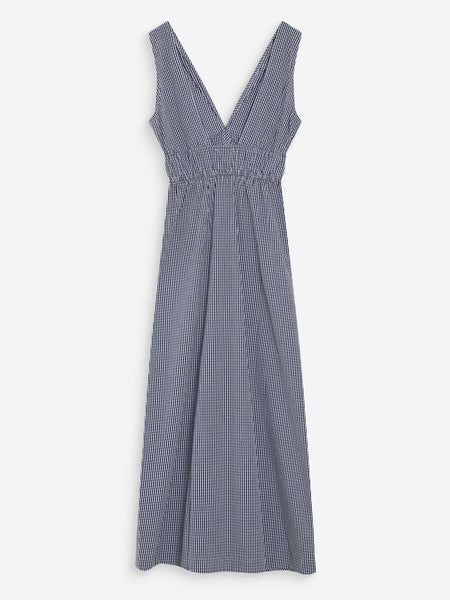 VELMIRA LANG KJOLE, NAVY