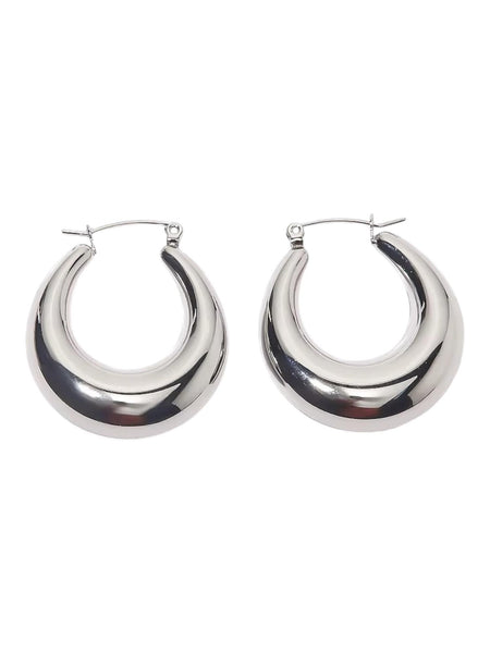 Chunky Hunky hoop, SILVER