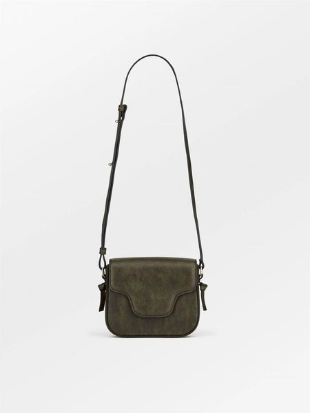 BLACK OLIVE , Gossy Cow Iris SMALL  Bag