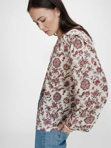 VALENCIA FLOWER SHIRT , FLEUR