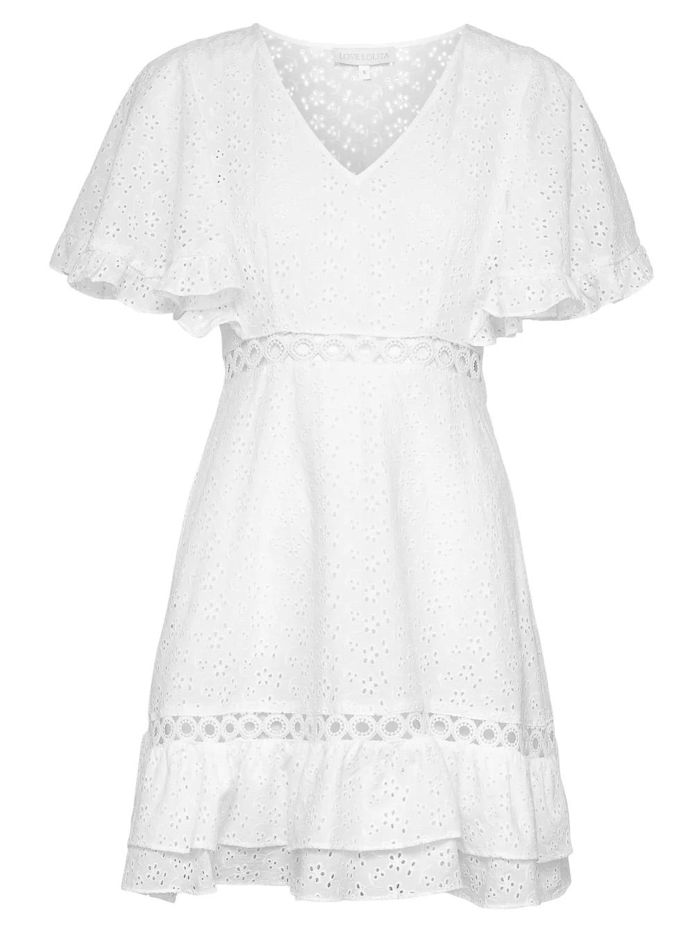 LUCIA DRESS WHITE
