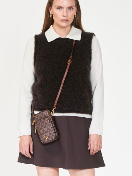 CRYSTAL ullvest, DARK BROWN