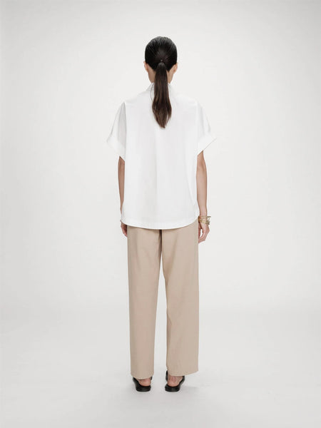 VERSIGNY LOOSE COTTON BLOUSE,  IVOIRE