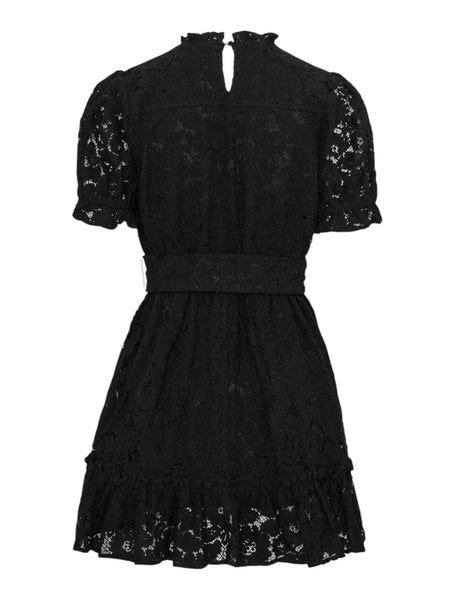 SOPHIE MINI DRESS BLACK LACE