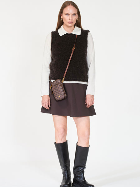 ELOISE Cady snørt, DARK BROWN