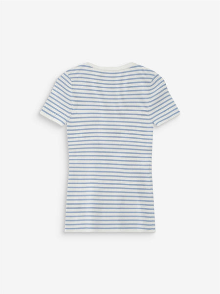 VENDREDI STRIPETE  T-SHIRT, BLEUTE