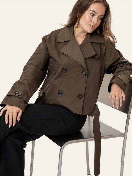 AlmaIC Trenchcoat - Dark Brown