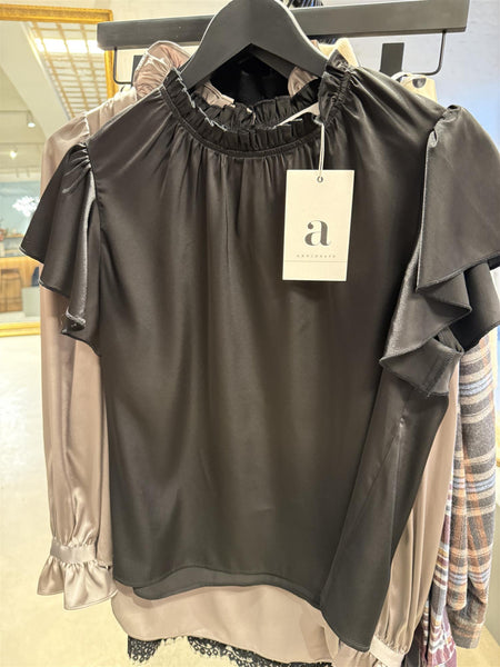 BLACK MIRA TOP