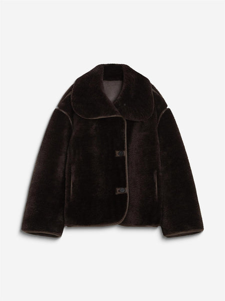 AMELIO fake fur jacket