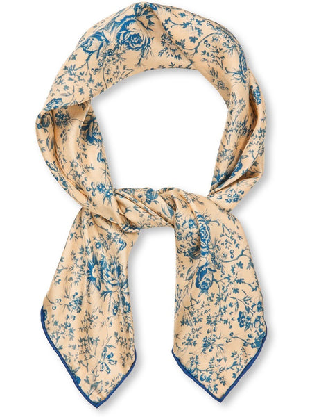 Classical Small Gloria Scarf, BEIGE