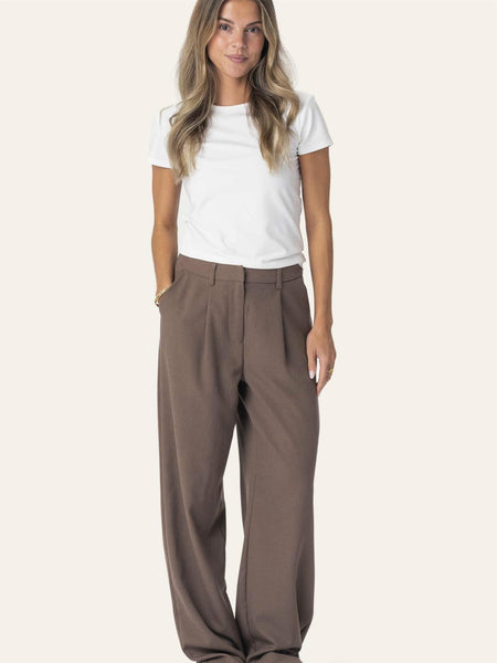 CELINAIC PANTS - BROWN