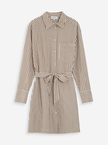 Visery Shirt dress, MOCHA