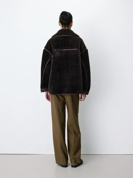 AMELIO fake fur jacket